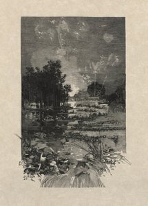 Święto ofiar służby, 1884. autorstwa Auguste Louis Lepère