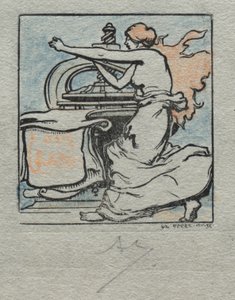 Drukarka autorstwa Auguste Louis Lepère