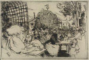 Dwóch garbusów autorstwa Auguste Louis Lepère