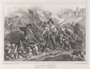 Album z 1831 roku: Wolność albo śmierć! , 1831. autorstwa Auguste Raffet