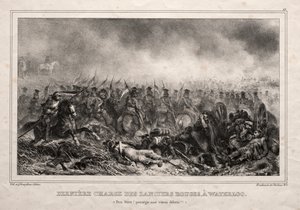 Ostatnia szarża Czerwonych Lansjerów pod Waterloo
