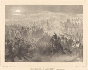 Nocna recenzja autorstwa Auguste Raffet