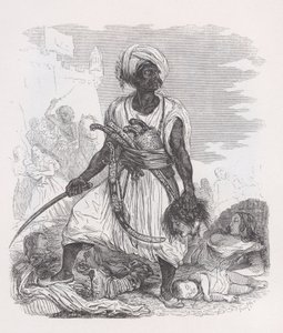 Psara z Dzieł wszystkich Bérangera, 1836. autorstwa Auguste Raffet