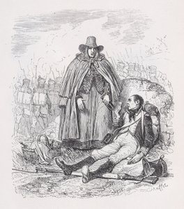Vivandière z Dzieł wszystkich Bérangera, 1836. autorstwa Auguste Raffet