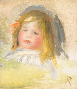 Dziecko o blond włosach autorstwa Auguste Renoir