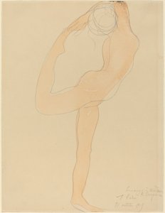 Tańcząca figura autorstwa Auguste Rodin