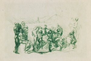 La Ronde, ok. 1883-84 autorstwa Auguste Rodin