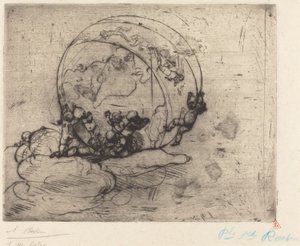 Les Amours Conduisant le Monde autorstwa Auguste Rodin