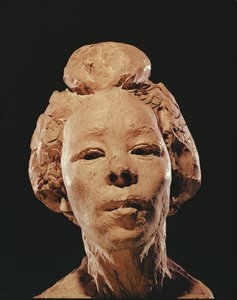 Madame Hanako, 1908 (glina) autorstwa Auguste Rodin