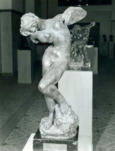 Medytacja (brąz) autorstwa Auguste Rodin