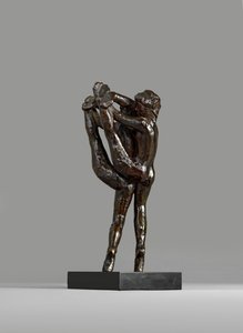 Pas de deux B, ok. 1911 autorstwa Auguste Rodin