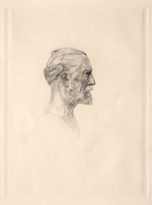 Portret Antonina Prousta. autorstwa Auguste Rodin