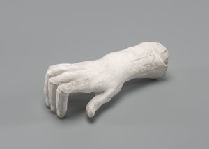 Prawa ręka, prawdopodobnie 1880. autorstwa Auguste Rodin