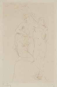 Dusze w czyśćcu autorstwa Auguste Rodin