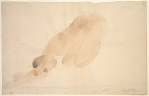 Zachód słońca autorstwa Auguste Rodin