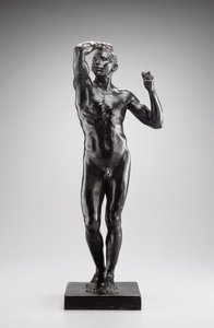 Wiek brązu, po 1877 (brąz) autorstwa Auguste Rodin