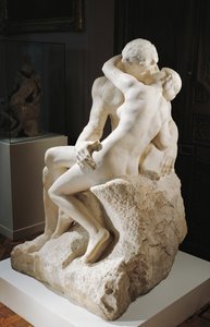 Pocałunek autorstwa Auguste Rodin