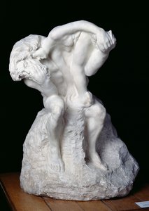 Rzeźbiarz i jego muza, 1895 autorstwa Auguste Rodin