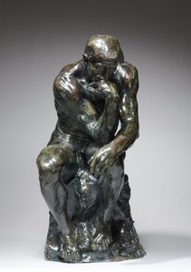 Myśliciel, ok.1880 autorstwa Auguste Rodin