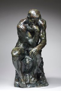 Myśliciel, ok. 1880. autorstwa Auguste Rodin