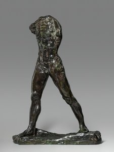 The Walking Man, model 18771900, odlany przed 1917 rokiem. autorstwa Auguste Rodin