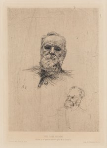 Wiktor Hugo, 1886. autorstwa Auguste Rodin