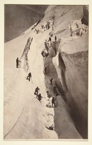 Mont Blanc, szczelina