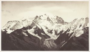 Savoie 46, Mont-Blanc, widziane z Mont-Joli