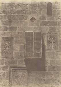 Jerozolima. Ormiański klasztor. Ornamenty autorstwa Auguste Salzmann
