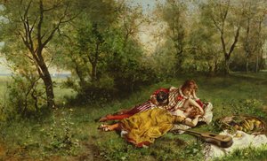 Piknik autorstwa Auguste Serrure