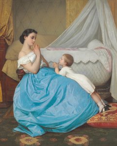 Modlitwa przed snem, 1858 r.