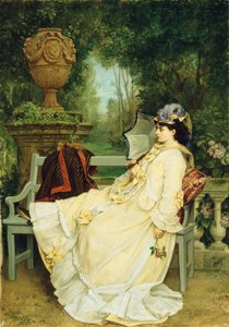 W ogrodzie, 1872