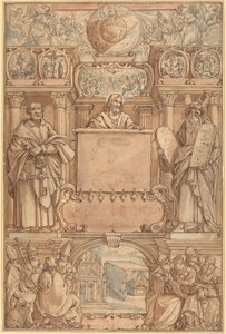 Strona tytułowa Biblii autorstwa Augustin Braun