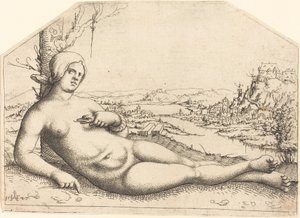 Śmierć Kleopatry autorstwa Augustin Hirschvogel