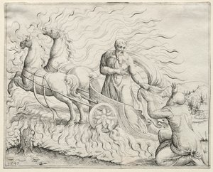 Eliasz wstępuje do nieba, 1547.