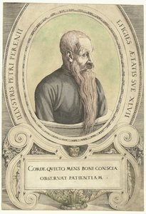 Jest portret Petera Perényi autorstwa Augustin Hirschvogel