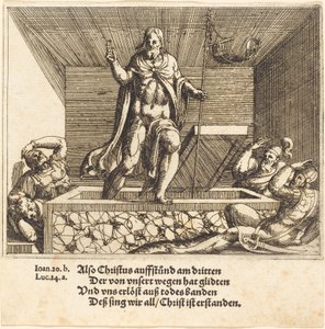 Zmartwychwstanie autorstwa Augustin Hirschvogel