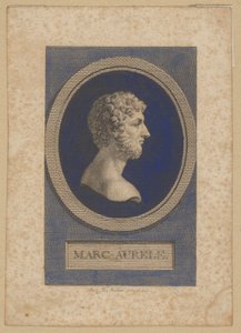Marek Aureliusz Antoninus, cesarz rzymski w latach 161-180, pisarz i filozof (Marcus Aurelius Antoninus, Marcus Annius Aurelius Verus, 121 Rzym - 180 Vindobona)