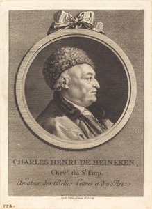 Charles Henri de Heineken autorstwa Augustin de Saint Aubin