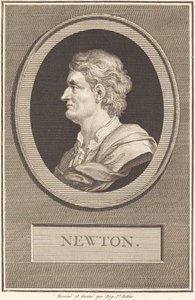Izaak Newton autorstwa Augustin de Saint Aubin