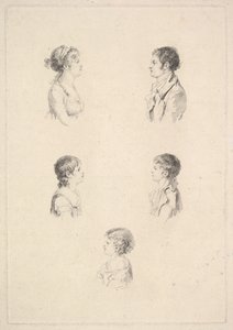 Rodzina Renouardów Rodzina Renouardów, 1801. autorstwa Augustin de Saint Aubin