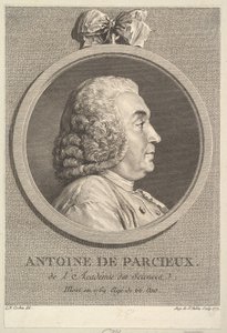 Portret Antoine de Parcieux, 1771. autorstwa Augustin de Saint Aubin