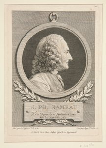Portret Jean-Philippe Rameau autorstwa Augustin de Saint-Aubin