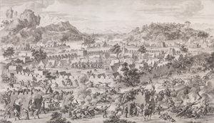 Bitwa pod Tonguzluq, 1773. autorstwa Augustin de Saint Aubin