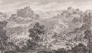 Wielkie zwycięstwo Qurman, 1770. autorstwa Augustin de Saint Aubin