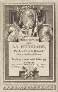 Komentarz do Henriady autorstwa Augustin de Saint Aubin after Clément Pierre Marillier