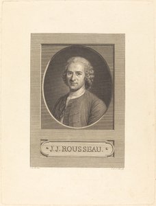 Frontyspis: J.J. Rousseau autorstwa Augustin de Saint Aubin after Maurice Quentin