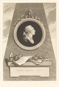 Hrabia Buffon autorstwa Augustin de Saint Aubin after Piat Joseph Sauvage