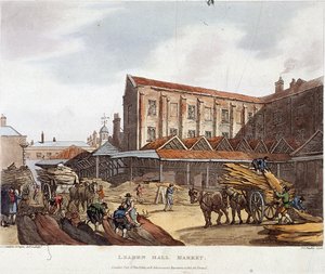 Targ Leadenhall, Londyn, 1809
