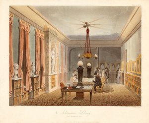 Biblioteka Dzieł Sztuki Ackermanna, wyd. 1815. autorstwa Augustus Charles Pugin